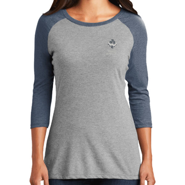 Weavin' in Winona 2026 - Women's Perfect Tri ® 3/4 Sleeve Raglan Thumbnail