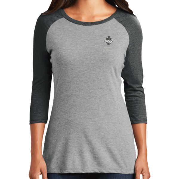 Weavin' in Winona 2026 - Women's Perfect Tri ® 3/4 Sleeve Raglan Thumbnail
