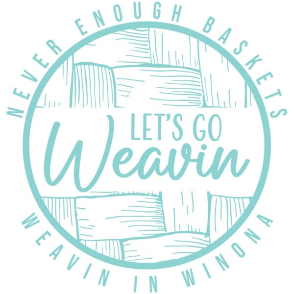 Weavin  in Winona apron teal Thumbnail