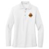Women's Silk Touch Long Sleeve Polo Thumbnail