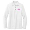 Women's Silk Touch Long Sleeve Polo Thumbnail